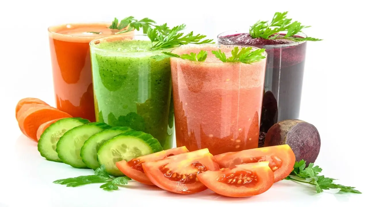 raw vegetable juices to detoxicate
